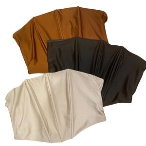 Bundle Of 3 - NWOT Strapless Corset Tops